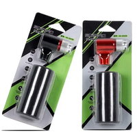 Pompe à vélo professionnelle de haute qualité Boyan JG-1025E en alliage d'aluminium fileté pour gonflage CO2, pression >160 PSI, compatible Schrader et Presta