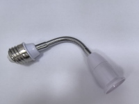 Adaptateur de douille flexible pour ampoule LED, support de lampe, convertisseur de douille à vis, design élégant, E27 vers E27, longueur 20 cm