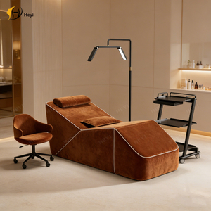 현대식 압축 속눈썹 침대, 살롱 가구 스파 뷰티 매트리스, 페이셜 침대, 뷰티 살롱 고급 속눈썹 침대 - Product Image 3