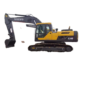 Pelle pelleteuse Volvo Ec240d, pelle pelleteuse hydraulique à chenilles moyenne de 24 tonnes, pelle pelleteuse de terre Ec240 arga d'occasion - Product Image 1