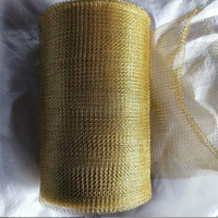 Roll Kawat Jaring Kuningan untuk Filter Gas Cair, Penghilang Kabut Minyak, dan Pemisah Bahan Kimia untuk Pengisian Menara