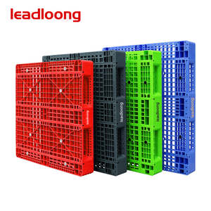 Durable warehouse nestable stacking pallet heavy duty rack stainless steel HDPE hygienic plastic Pallet for Food and transport