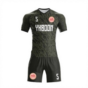 ชุดยูนิฟอร์มสีส้มแบบมืออาชีพสำหรับผู้ใหญ่ เสื้อยืดพิมพ์ลายสีเหลืองน้ำเงินคลาสสิก ชุดฝึกซ้อมฟุตบอลแบบอเมริกัน  สามารถปรับแต่งได้ - Product Image 2