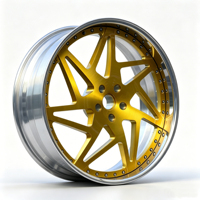 Jantes forgées 2 pièces de 17 à 24 pouces à déport profond 5x120 5x112 pour Chevelle, LeMans, Skylark, Cutlass, 442, C10, jantes de voiture de tourisme