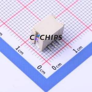 HDGC2001WV-S-3P Wire-to-Board Pin Header SMD,P=2mm Connector 1x3P 2mm Vertical Mount PH - Product Image 1