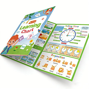 Tableaux et affiches éducatifs personnalisables pour enfants, papier artistique pour l'apprentissage préscolaire - Product Image 6