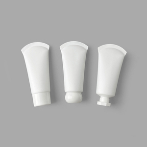 Private Label 40ml White Matte Cosmetic <b>Squeeze</b> Soft Tube Packaging Sunscreen Tube Body Cream Lotion <b>Plastic</b> Screw Cap 40g - Product Image 5
