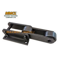 MAXWAY MMCL Chaîne de chenille en alliage de titane et alliage 40Cr avec garantie d'un an pour excavatrice amphibie