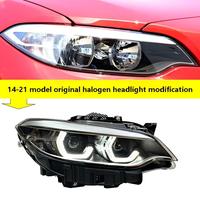 Pour BMW Série 2 F22 12V 55W, ensemble de phares LED 2014-2021, avec DRL Spoon amélioré, clignotants Full LED et projecteur