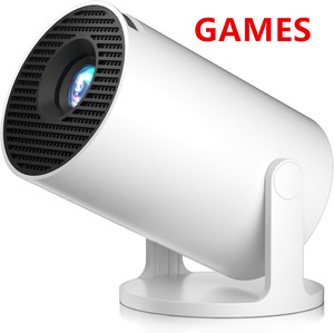 Thông Minh Mini Chiếu Với Trò Chơi Giao Diện Điều Khiển 720P Ngắn Ném Tự Động Keystone Xách Tay Được Xây Dựng Trong Loa Rạp Hát Tại Nhà Máy Nghe Nhạc Vs TV Box - Product Image 1