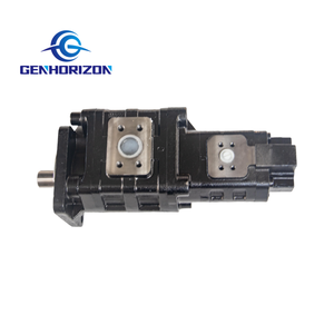 Pompa a Ingranaggi Tandem CBGJ2080 <span class=keywords><strong>0010</strong></span> XF W064000000 80ml/r 10ml/r Rotazione Sinistra 6 Scanalature Albero 30mm Flangia 125mm Ricambi per Caricatore - Product Image 5