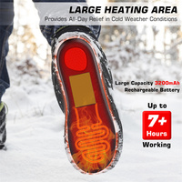 Semelles chauffantes électriques Dr.Warm Winter OEM 2200mah avec batterie rechargeable