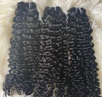 Grossistes de Cheveux Ondulés Naturels Indiens, Produits Capillaires Bruts à Cuticules Alignées pour Femmes Noires, Lots de Cheveux Humains Bouclés Pixie en Vrac