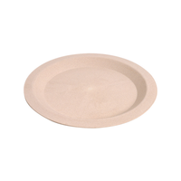 Assiettes écologiques en fibres de bois naturelles, réutilisables, cuisine, bureau, cantine, compatibles lave-vaisselle et micro-ondes, pour une utilisation en extérieur