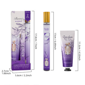 Set Regalo Profumo e Lozione Corpo, Eau De Parfum con Fragranza Floreale Duratura, Mini Crema Mani alla Vaniglia per Viaggio - Product Image 5