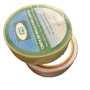Ruban <span class=keywords><strong>de</strong></span> jointoiement pour cloisons sèches en <span class=keywords><strong>fibre</strong></span> <span class=keywords><strong>de</strong></span> <span class=keywords><strong>verre</strong></span> 5x5, 65 grammes, avec distributeur et service <span class=keywords><strong>de</strong></span> découpe, modèle ZIJINSHAN 8 mailles - Product Image 2