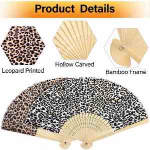 Éventail pliable personnalisé imprimé, portable pour événements extérieurs, mariages, usage quotidien, festivals, fêtes et cadeaux promotionnels professionnels - Product Image 4