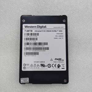 Disque SSD NVMe Ultrastar SN640 7,68 To U.2 d'occasion WUS4BB076D7P3E3 2,5 pouces - Product Image 1