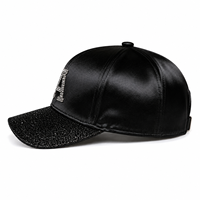 Casquette de baseball polyvalente pour enfants, style décontracté quatre saisons, avec lettres scintillantes, protection solaire sportive, modèle Red Hat