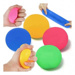 Limited Edition TOYSRUNNER Eco-friendly TPR Squishy <b>Balls</b> Set Ice Cube Design Kids' Stress Relief <b>Squeeze</b> Toys (Customizable - Product Image 1