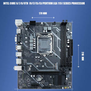 Hot 6th 7th 8th 9th Core I7 I5 I3 Lga1151 Dual Ddr4 Ssd M.2 B250 Chipset Desktop Gaming Moederbord Voor Pc Computer - Product Image 4