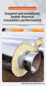 HDPE pex Ống PE-RT với áo khoác cách nhiệt ngầm ASTM tiêu chuẩn cắt uốn cong và hàn-vật liệu polyethylene - Product Image 6