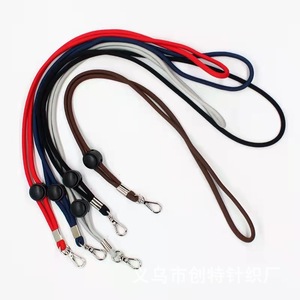 Lanière de téléphone en nylon ronde de 45 cm avec boucle en métal, durable, universelle pour téléphone portable et carte d'identité - Product Image 2