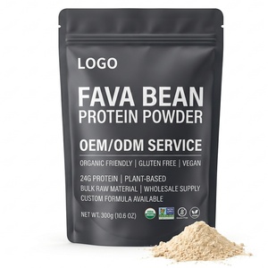 Fornitore all'Ingrosso di Proteine di Fava in Polvere con MOQ Flessibile, Biologiche, Senza Glutine, Materia Prima Grezza, Confezione Personalizzata - Product Image 1