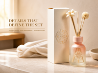 Diffuseur d'arômes domestique sans électricité personnalisé ODM/OEM, huile écologique, répulsif anti-moustiques, parfum frais, capacité de 150 ml