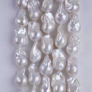 Nuevas Perlas Barrocas Naturales de Agua Dulce de 13-15 mm, Cuentas Sueltas Irregulares para Hacer Collares o Pulseras, Joyería Versátil - Product Image 3