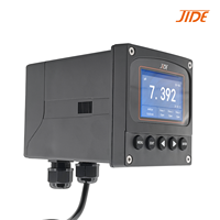 Capteur de pH en ligne 0-14pH avec sortie 4-20mA RS485, contrôleur de pH, transmetteur pour le traitement de l'eau