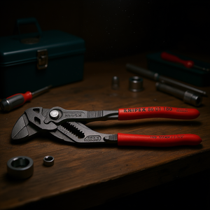 Alicates de Presión Knipex 86 01 180, Acero al Cromo Vanadio, Grado Industrial, Garantía de 3 Años, Hecho en Alemania, Cap Sw40 1.1 1.5 Pulgadas - Product Image 2