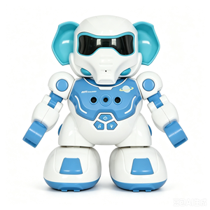 Encantador Automatón de Plástico a Control Remoto con Temática de Vida Silvestre, Multifuncional y Educativo con Efectos de Luz y Sonido - Product Image 4
