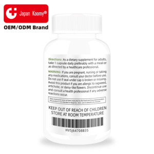 Formule Détox Hépatique OEM : Chardon-Marie, Racine de Pissenlit, Curcuma, Feuille d'Artichaut – Soutient la Fonction Hépatique Saine – Gélules pour le Foie - Product Image 6