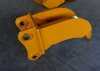Godet multi-dents pour excavatrice, godet à deux dents pour excavatrice, godet à deux dents pour Komatsu PC200