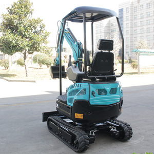 Miniexcavadora EZ-18 Tipo Oruga Color Azul para Uso en Construcción - Product Image 1