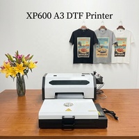 Kit d'imprimante DTF A3 Fninkjet avec tête d'impression XP600, imprimante textile numérique portable, vitesse de 1,2 m²/h, automatique, tout-en-un, nouvelle imprimante Flex