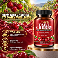 Capsules de cerise amère en gros OEM 700mg – Complément personnalisé sous marque privée pour des niveaux sains d'acide urique et des articulations en bonne santé