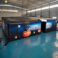Arène de tir au laser gonflable commerciale, arène sportive, pelouse, tente personnalisée pour les jeux sportifs en plein air
