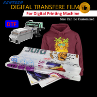Kenteer Vente en gros Rouleau de film de transfert DTF de 60 cm pour imprimante à encre blanche DTF