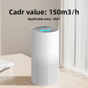 <strong>Air</strong> Purifier Home Desktop <strong>Mini</strong> Smart UV Sterilization Composite <strong>Filter</strong> Negative Ion Three-Gear Purification Timing Function - Product Image 2