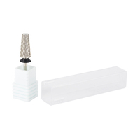 Embouts à ongles en carbure de tungstène usinés CNC de précision personnalisés pour le retrait de gel acrylique et la manucure