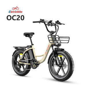Vélo électrique Pedelec à cadre bas 20 pouces 4.0 fat tire, entrepôt UE livraison 2-7 jours certifié EN15194 vente en gros - Product Image 1