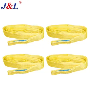 JULI Poly Propylene Rope 97mm Pe EN 1492-1:2000+A1:2008 Webbing Sling Belt Flat Webbing Sling Safety Factor 6:1 7:1 5:1 OEM ODM