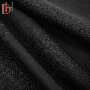 Chất Lượng Cao 400gsm Bông Áo Vải Thân Thiện Với Môi Nặng Tùy Chỉnh Mật Độ Đồng Bằng Sợi Ngang Tráng Terry Vải - Product Image 5