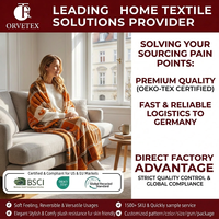 Couverture en flanelle unie, confortable et douce, personnalisable avec logo, idéale pour la décoration intérieure et les voyages – Meilleure vente