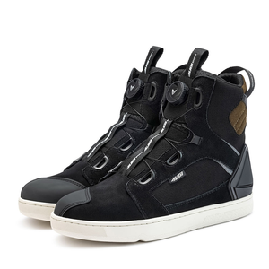 Bottes de <span class=keywords><strong>moto</strong></span> pour hommes, respirantes, anti-chute, chaussures de course sur route, décontractées, avec semelle en caoutchouc, baskets réfléchissantes pour <span class=keywords><strong>moto</strong></span> - Product Image 2