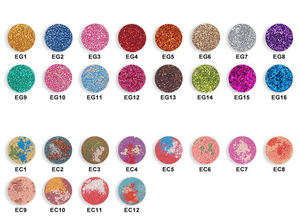 Vente en gros de 9 couleurs de fard à paupières à paillettes lâches sans talc fard à paupières personnalisable palette de fard à paupières de haute qualité marque privée - Product Image 5