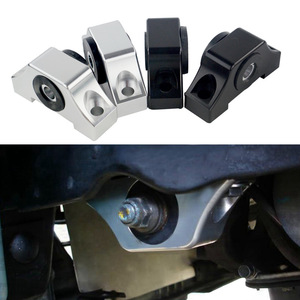 Poyracing Engine Mount <b>Bracket</b> 14mm 16mm Id For Honda Civic EK EG Black <b>Silver</b> Color Optional - Product Image 5
