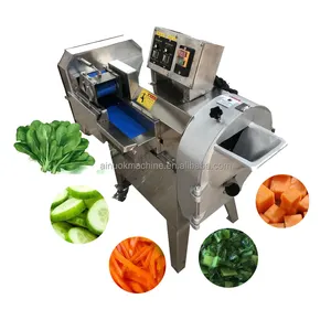 Commercial Automatic Onion Slicer Leafy Vegetable Parsley Cutting Cutter Tomato Dicer Machine